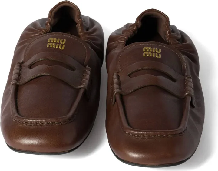 Embossed-Logo Loafers - Image 3