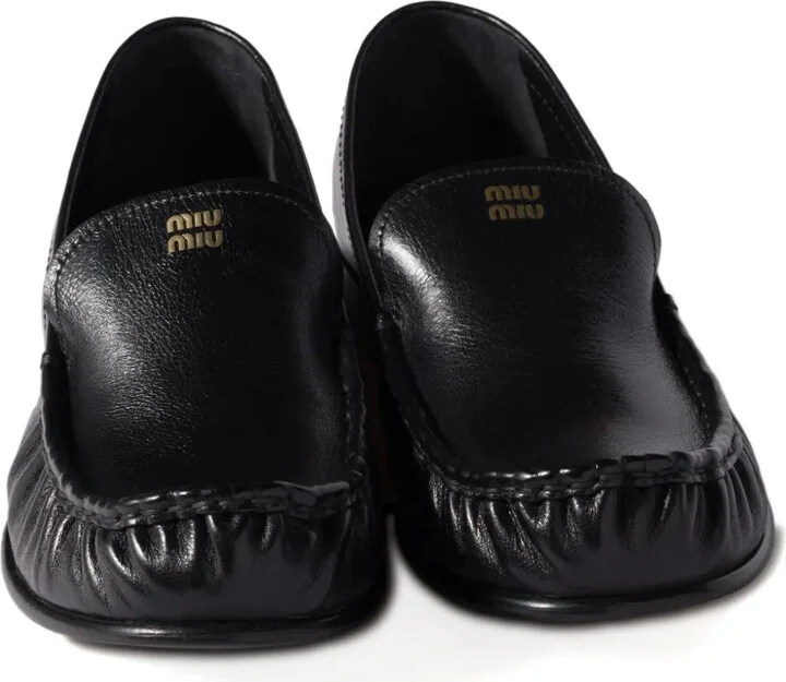 Embossed-Logo Loafers - Image 4