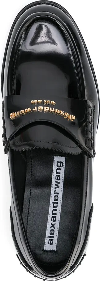 Embossed-Logo Loafers - Image 4