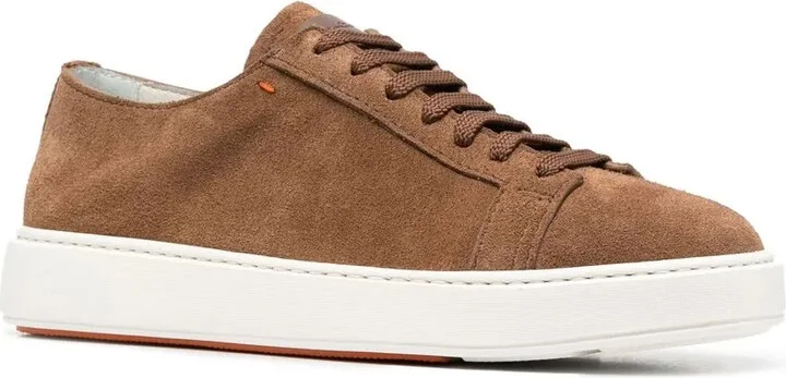 Embossed Logo Low Top Sneakers - Image 2
