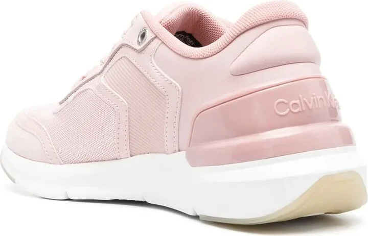 Embossed Logo Low-Top Sneakers - Image 3