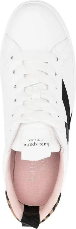 Embossed-Logo Low-Top Sneakers - Image 4