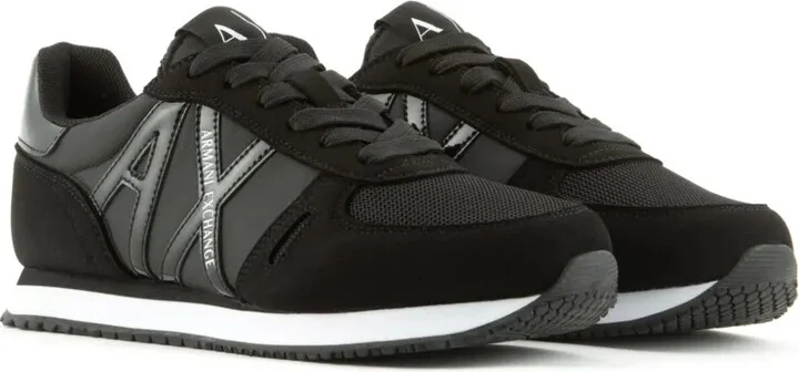 Embossed-Logo Panelled Sneakers - Image 2