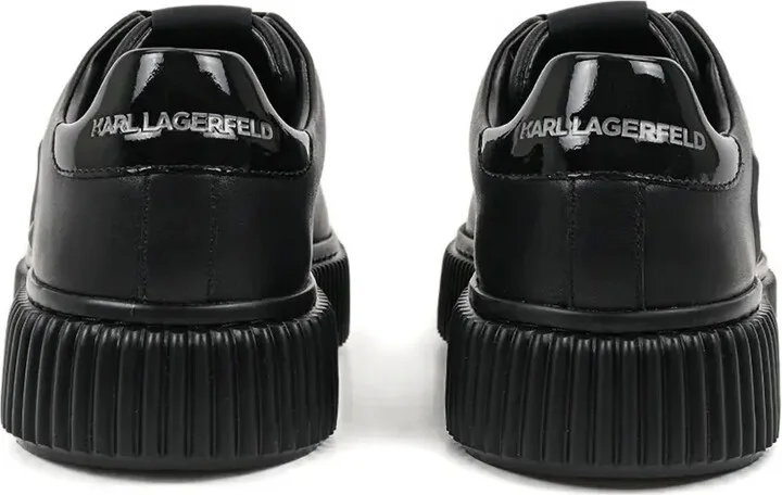 Embossed Logo Platform Sneakers - Image 3