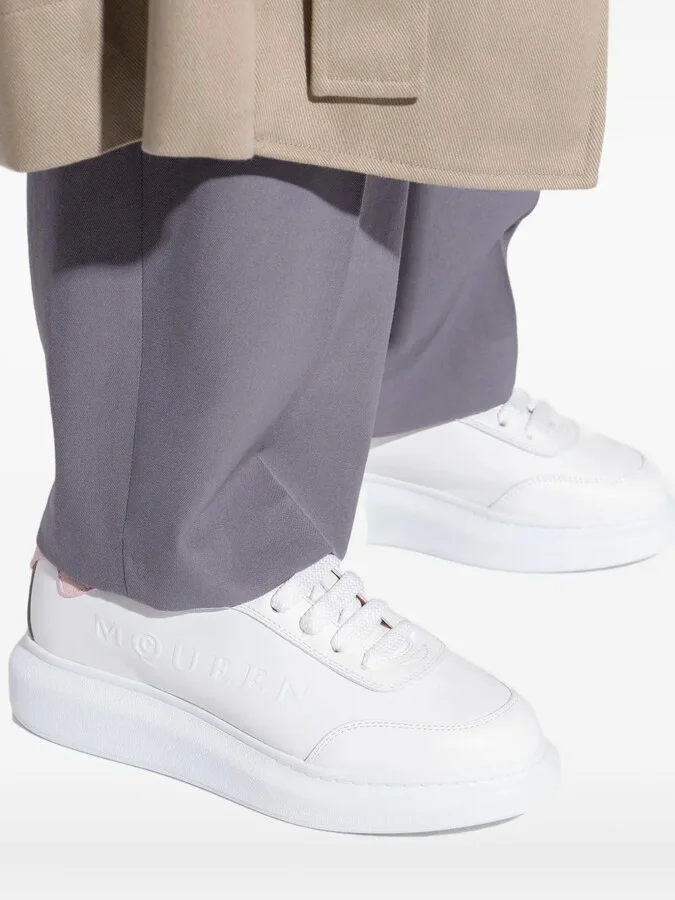 Embossed-Logo Platform Trainers - Image 4
