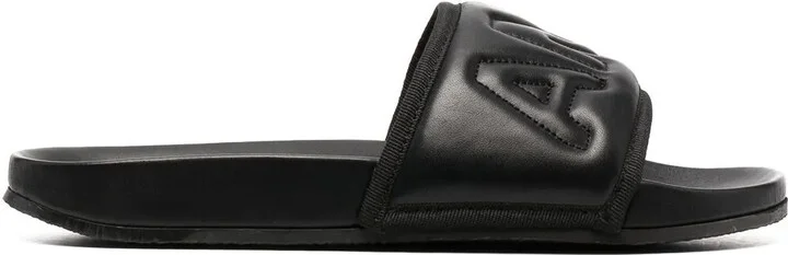 Embossed-Logo Slides