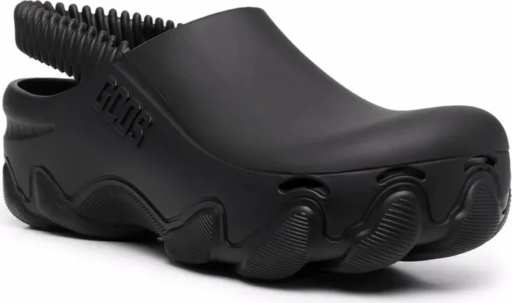 Embossed-Logo Slingback Clogs - Image 2