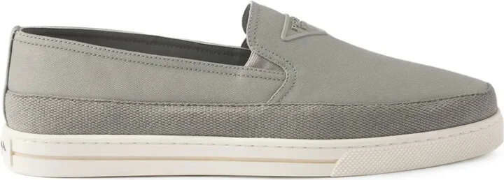 Embossed-Logo Slip-On
