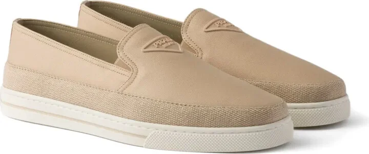 Embossed-Logo Slip-On Loafers - Image 2