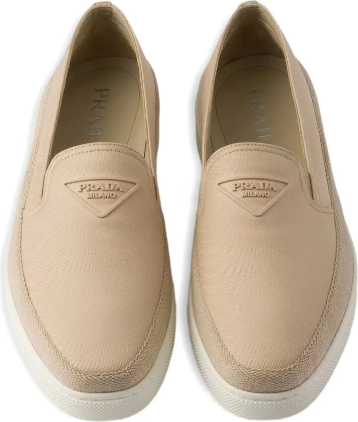 Embossed-Logo Slip-On Loafers - Image 4