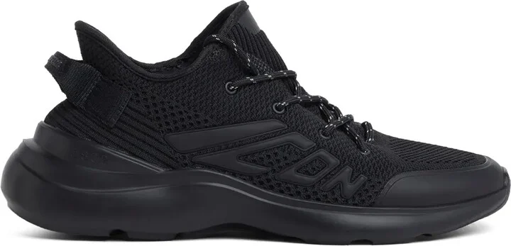 Embossed-Logo Sneakers