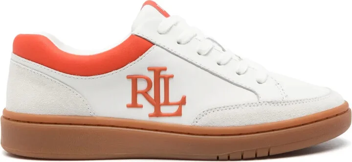 Embossed-Logo Sneakers