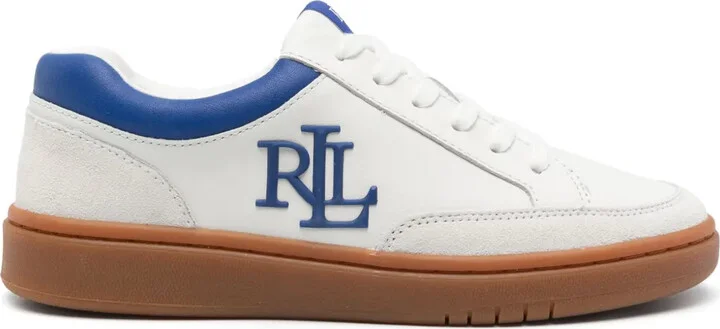 Embossed-Logo Sneakers