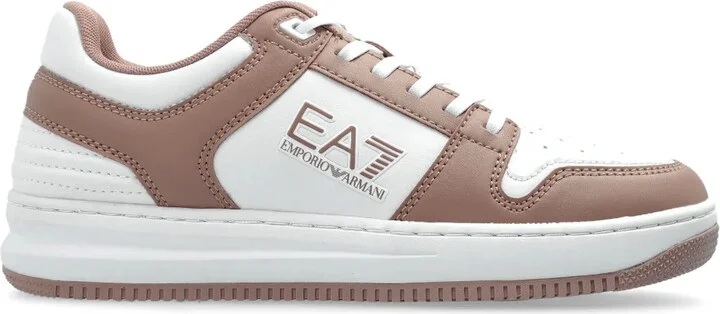 Embossed-Logo Sneakers