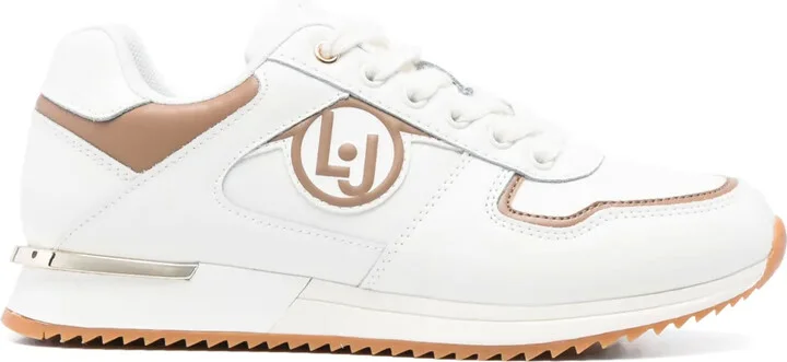 Embossed-Logo Sneakers