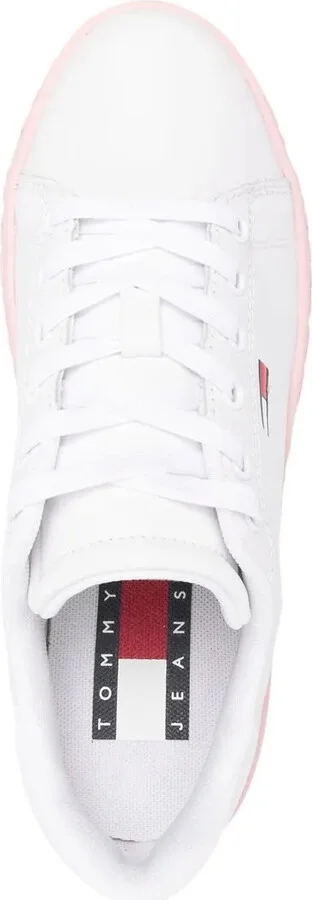 Embossed-Logo Sole Sneakers - Image 4