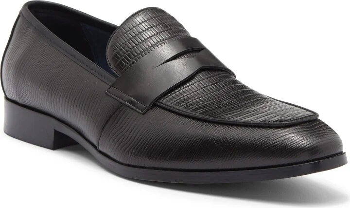 Embossed Penny Loafer