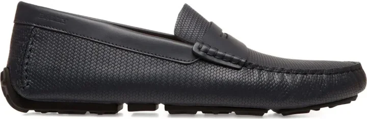 Embossed Penny Loafers