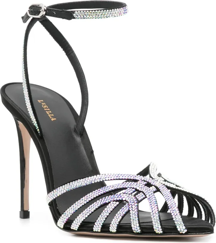 Embrace 105mm crystal-embellished sandals - Image 2