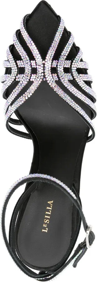 Embrace 105mm crystal-embellished sandals - Image 4