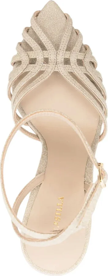Embrace 105mm glittered sandals - Image 4