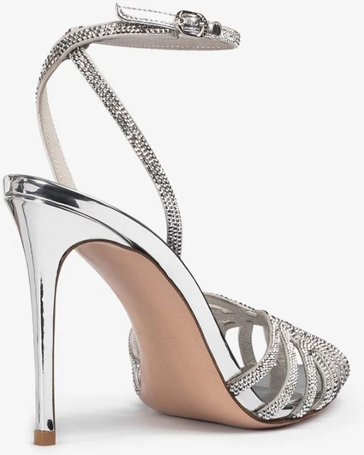 Embrace 110 Crystal-Embellished Sandals - Image 2