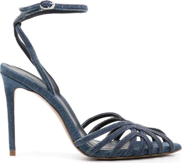 Embrace 110mm denim sandals