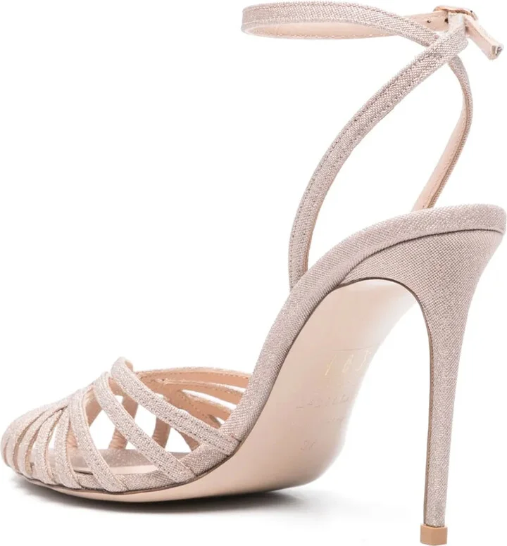 Embrace 110mm leather sandals - Image 3