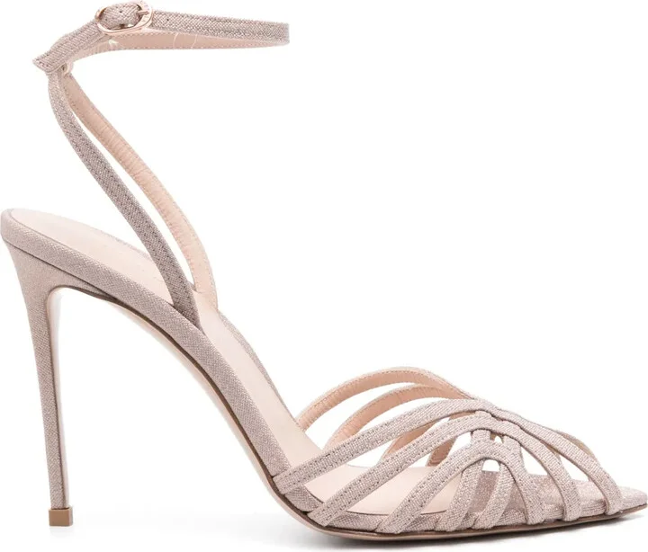 Embrace 110mm leather sandals