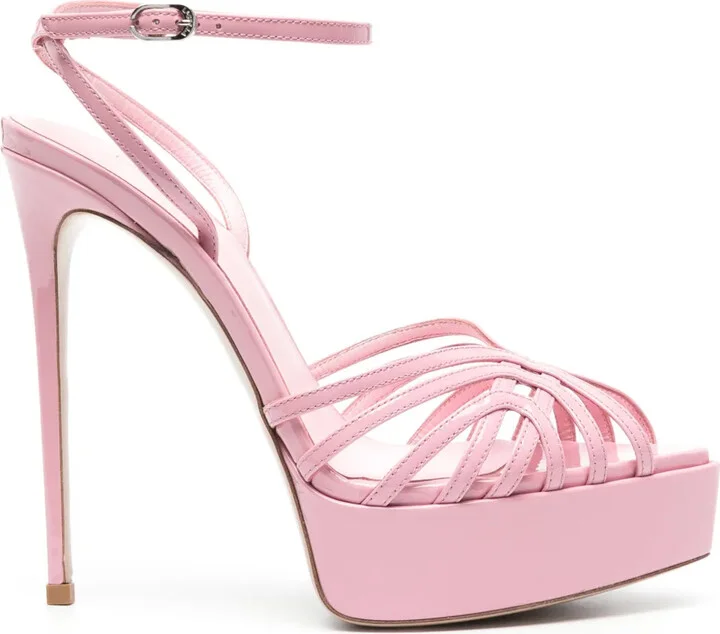 Embrace 145mm leather sandals
