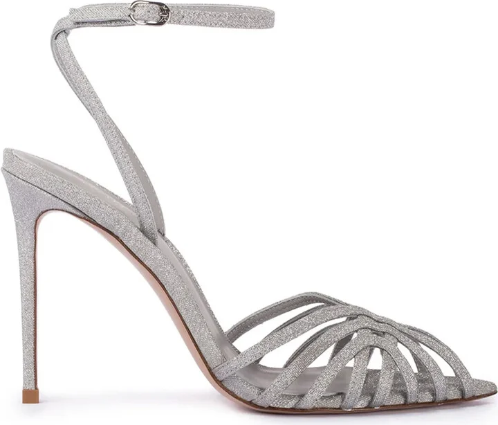 Embrace glitter sandals