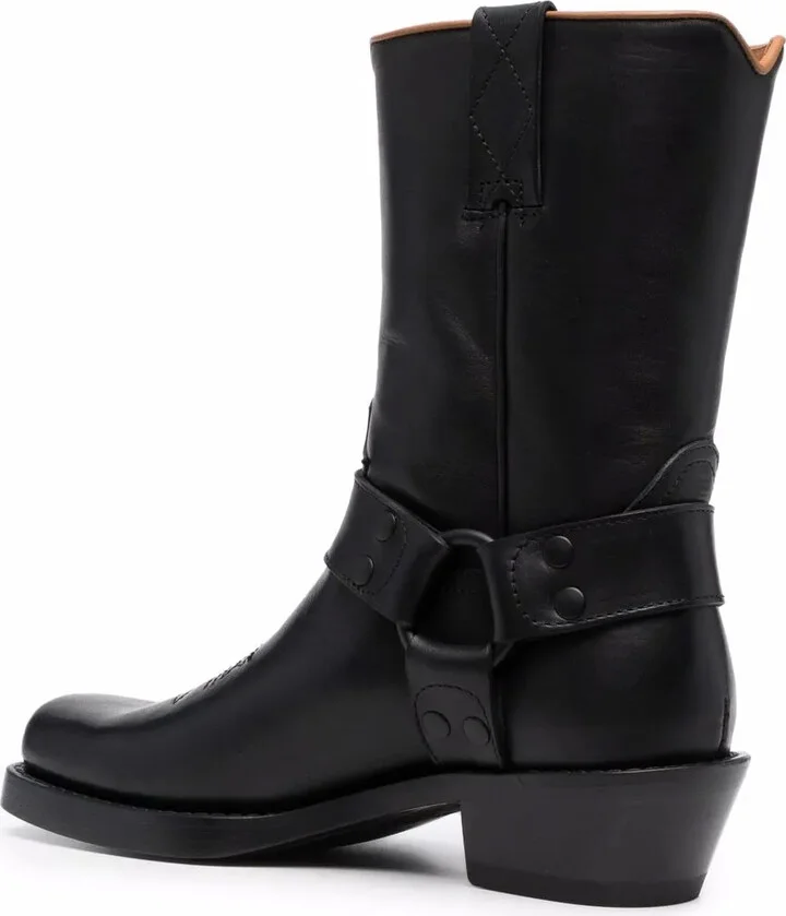 Embroidered Ankle Boots - Image 3