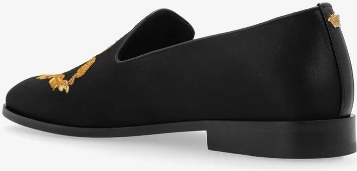 Embroidered Architectural Baroque Loafers - Image 2
