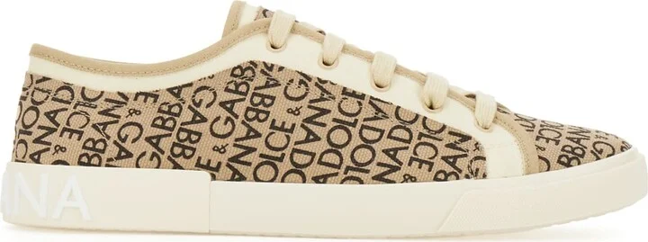 Embroidered Canvas Sneakers