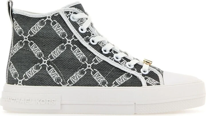 Embroidered canvas sneakers