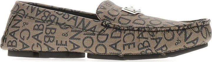 Embroidered Cotton Blend Loafers - Image 2