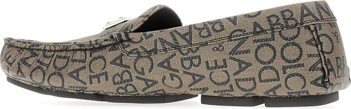 Embroidered Cotton Blend Loafers - Image 3