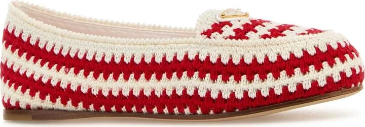 Embroidered Crochet Loafers - Image 2