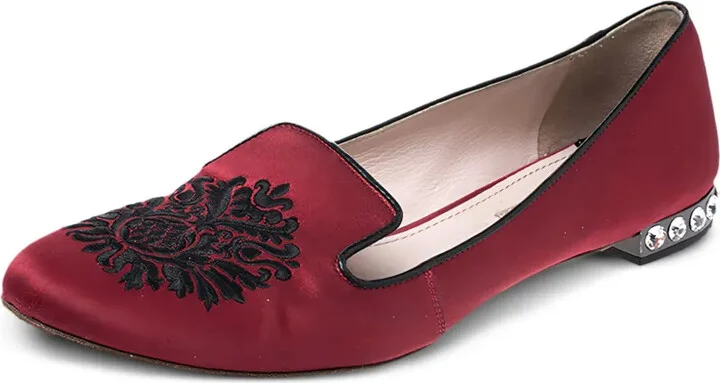 Embroidered Crystal Pumps - Image 2
