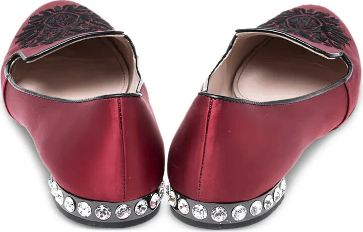 Embroidered Crystal Pumps - Image 3