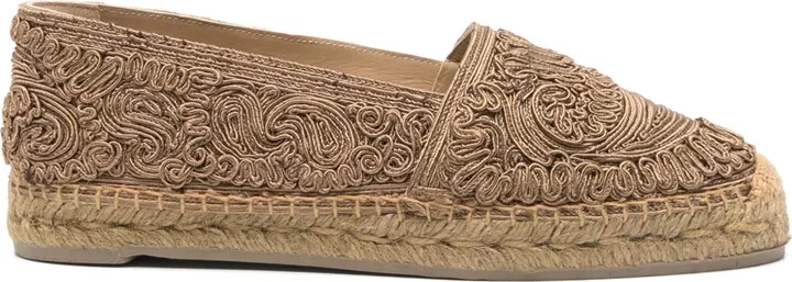 Embroidered Espadrilles
