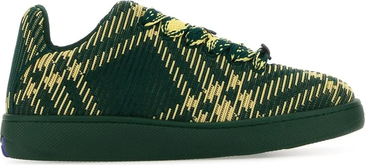 Embroidered Fabric Box Sneakers