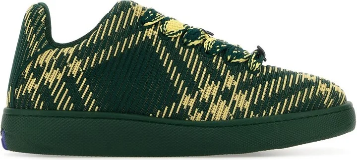 Embroidered fabric Box sneakers