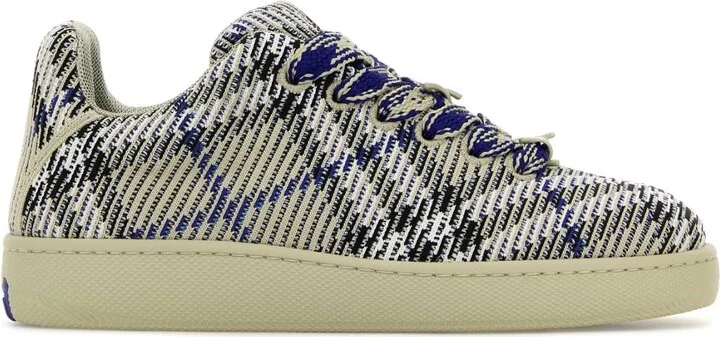 Embroidered Fabric Box Sneakers