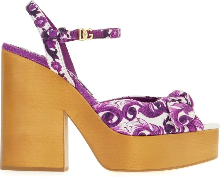 Embroidered Fabric Sandals