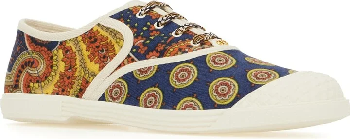 Embroidered Fabric Sneakers - Image 2