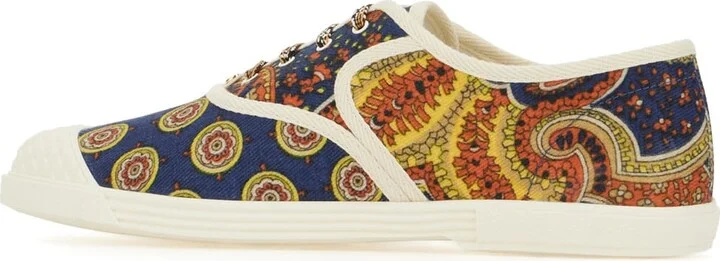 Embroidered Fabric Sneakers - Image 3