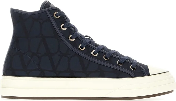 Embroidered Fabric Sneakers
