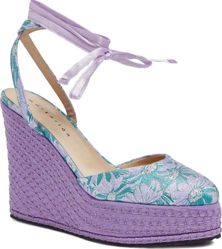 Embroidered Heeled Espadrilles - Image 2