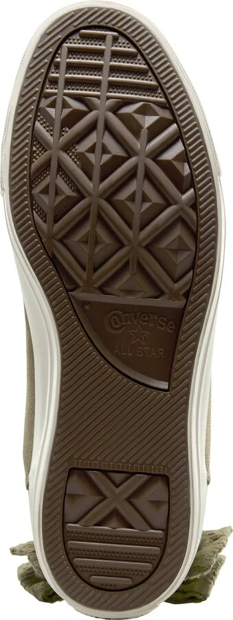 Embroidered High Top Twill Sneaker - Image 5